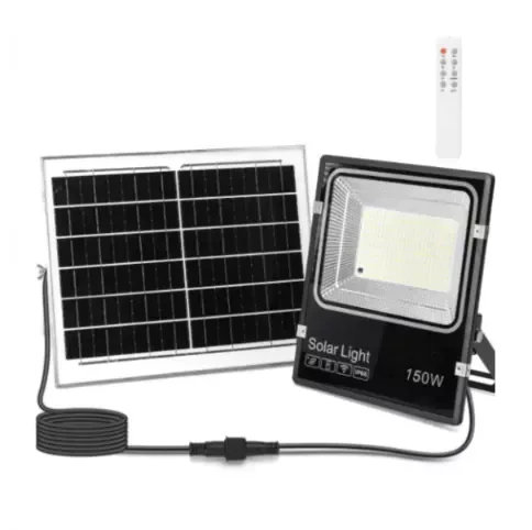 Foco Solar LED 150W 3000K / 4000K / 6500K Aigostar com Controlo Remoto