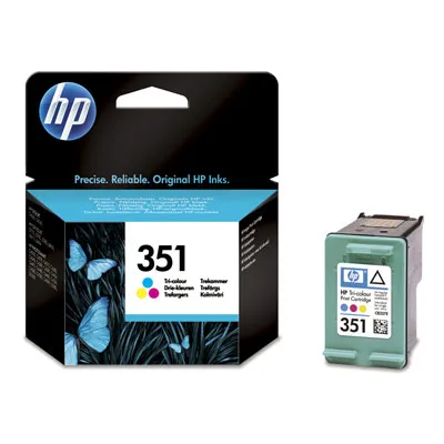 Tinteiro HP 351 Original Tricolor (CB337EE)