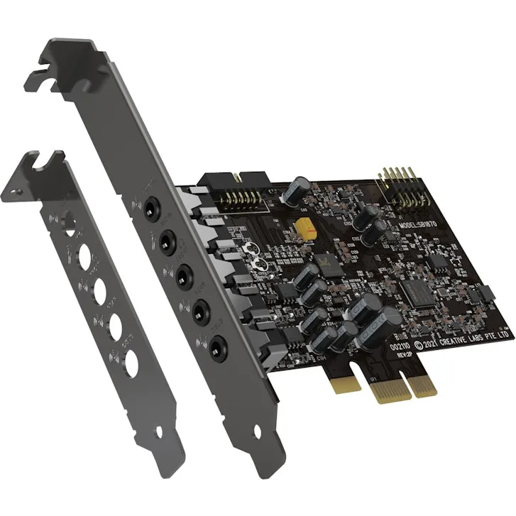 Placa de Som Creative Sound Blaster Audigy Fx v2 Som 5.1 PCI-E