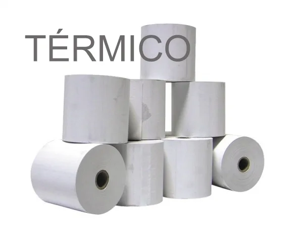 Rolos de papel 4Office térmico 57x45x11 - Pack 10
