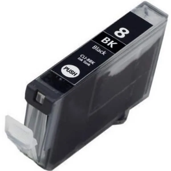 Tinteiro Canon Compatível CLI-8BK Preto