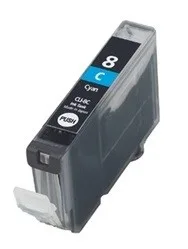 Tinteiro Canon Compatível CLI-8C Azul