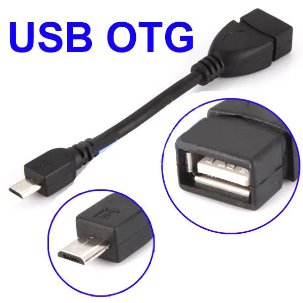Cabo USB OTG Fêmea para Micro USB Gembird Cablexpert