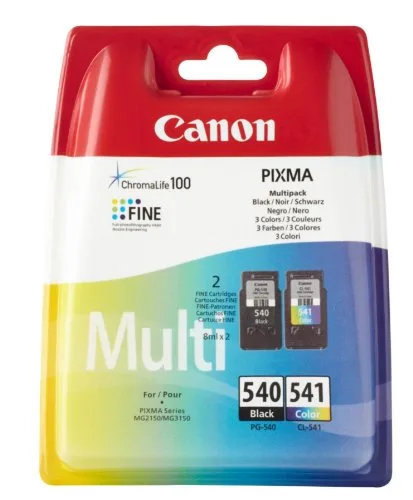 Conjunto 2 Tinteiros Canon PG-540 + CL-541 Original