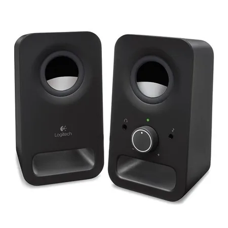 Colunas Logitech Z150 Compact Stereo 2.0 6W Peak / 3W RMS Pretas