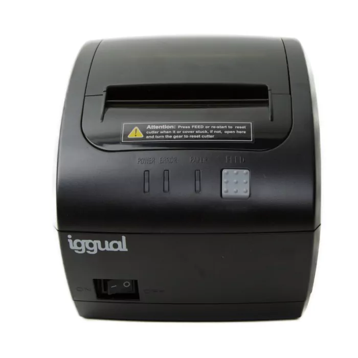 Impressora Térmica POS Iggual TP7001 Usb+RS232 Preta