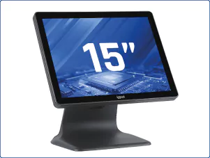 POS All In One Iggual TPV N100, Ecrã 15", 4GB RAM, 128 Gb SSD Windows 10