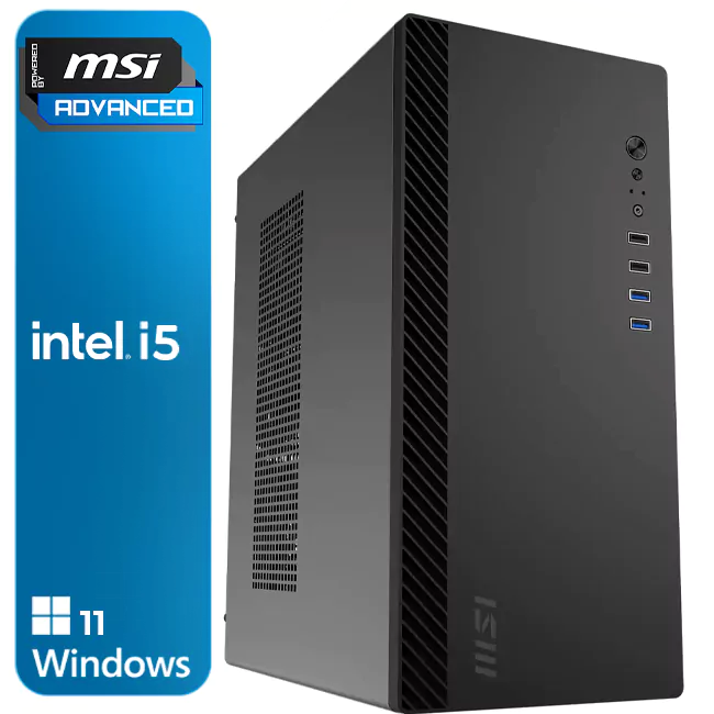 PC Office Intel i5-14400, 16GB, 1TB, Windows 11 Pro