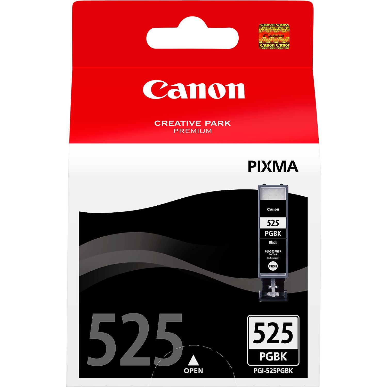 Tinteiro Canon PGI-525 BK XL Preto Original (4529B001)