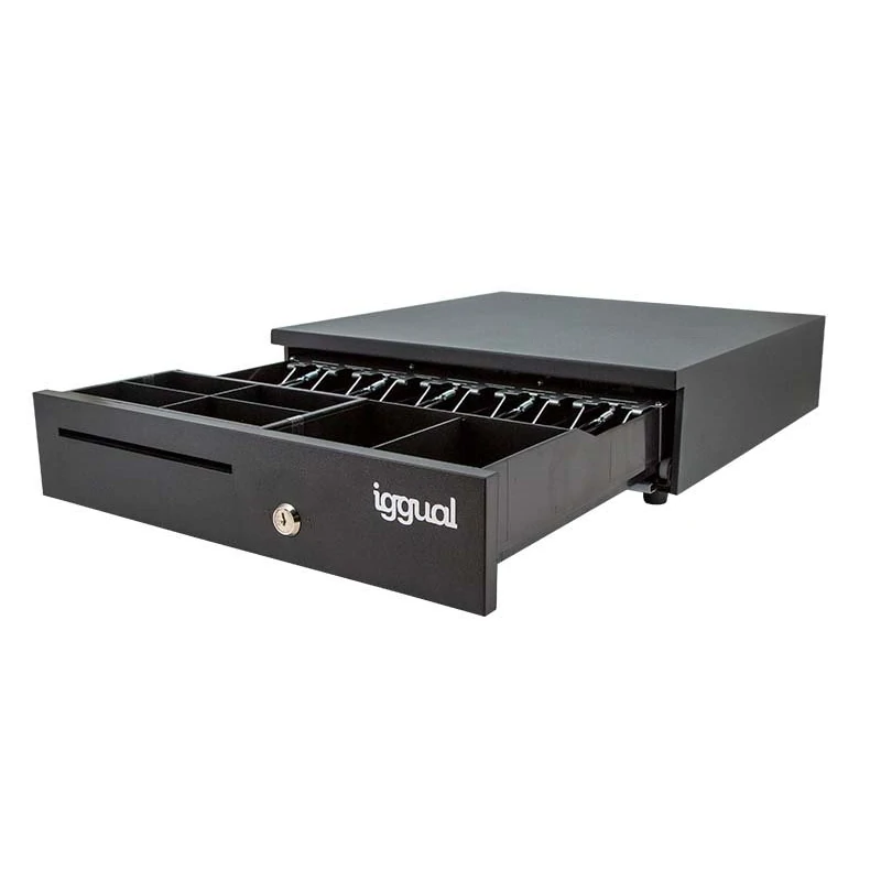 Gaveta de Dinheiro Iggual Iron-35 42cm RJ-11 Preta