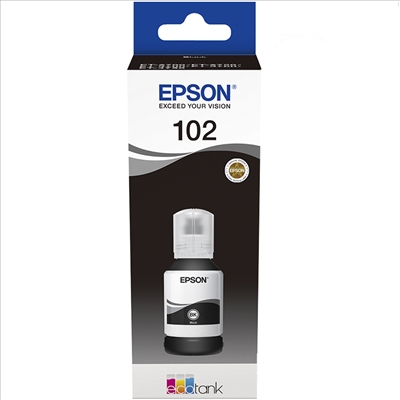 Recarga de Tinta 102 Original Epson Preto (C13T03R140)
