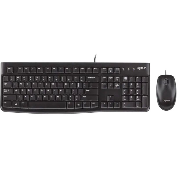 Teclado + Rato Logitech Desktop MK120