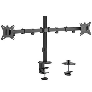 Suporte Mesa Duplo p/ Monitor Gembird Ajustável 17" - 32"