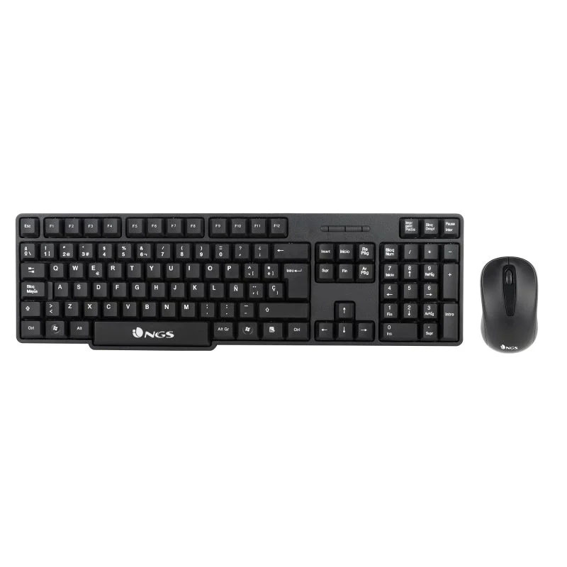 Teclado + Rato Sem Fios NGS EUPHORIA KIT (PT)