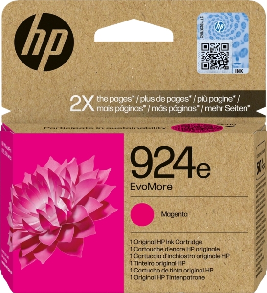 Tinteiro HP 924e Magenta Original (4K0U8NE)
