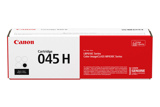 Toner Canon Original 045H BK Preto (1246C002)