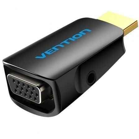 Adaptador Conversor Vention HDMI Macho para VGA Fêmea + Audio Jack 3.5mm