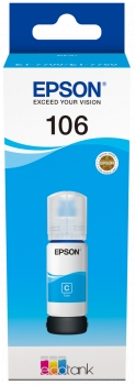 Recarga de Tinta 106 Original Epson Azul (C13T00R240)