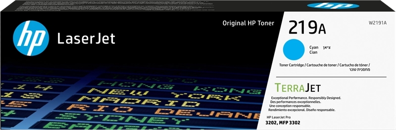 Toner HP LaserJet Original 219A Azul W2191A - 1200 páginas