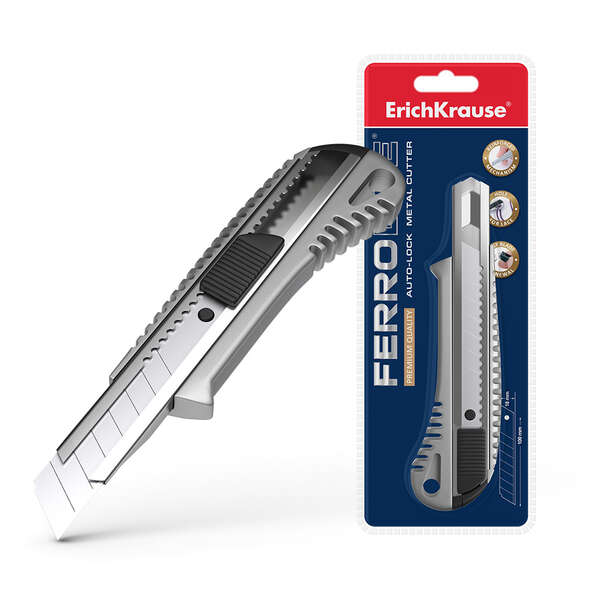 X-acto Erichkrause Metálico Fixador Automático 18mm