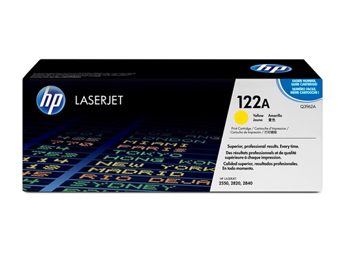 Toner HP LaserJet Original 122A Amarelo Q3962A
