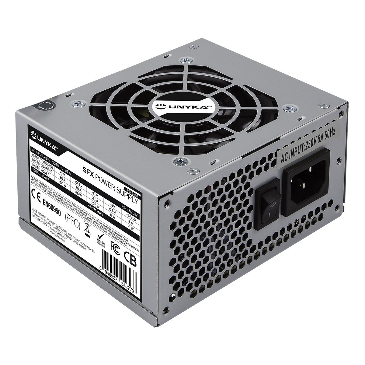Fonte Unykach SFX 450W 80mm