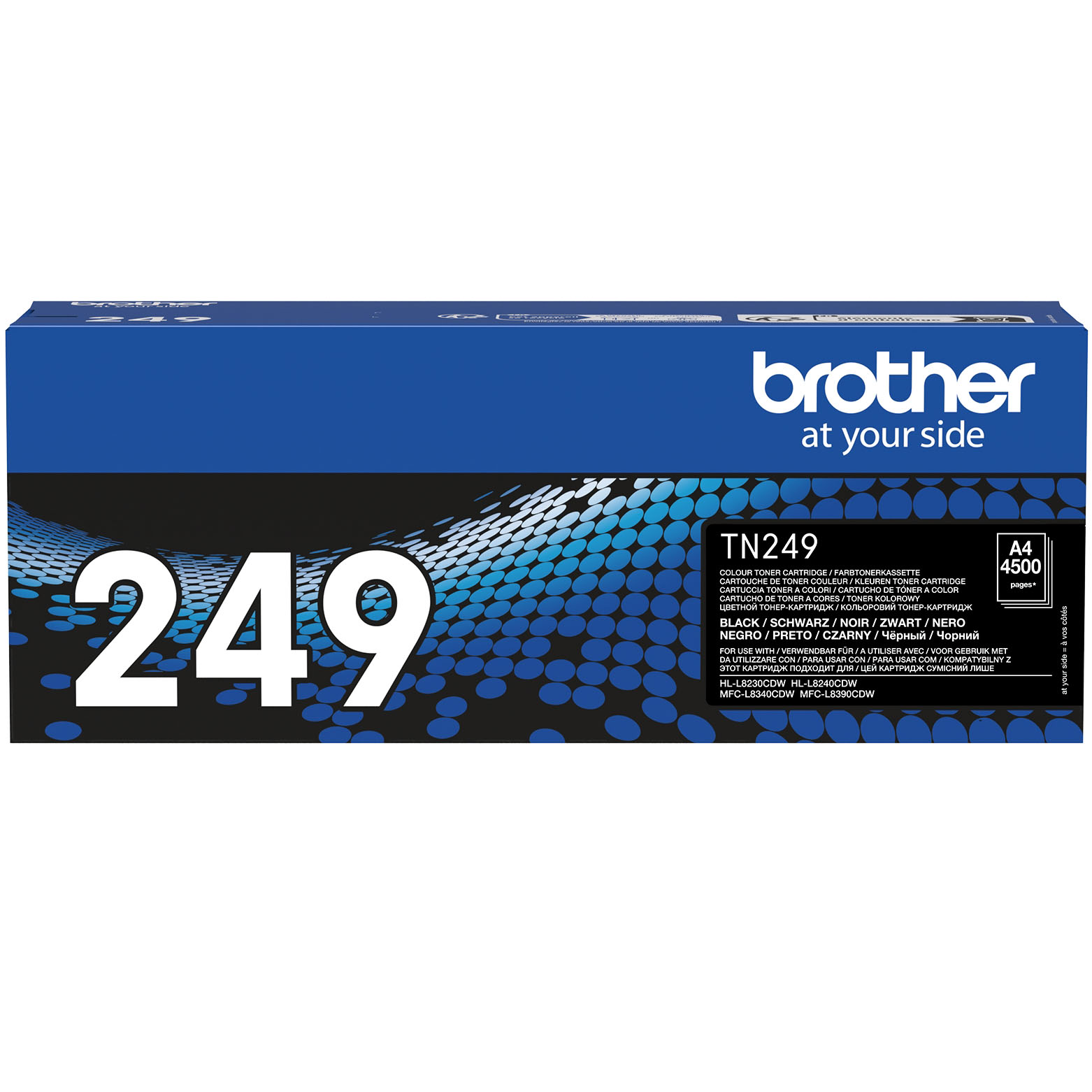 Toner Brother Original TN-249BK Preto