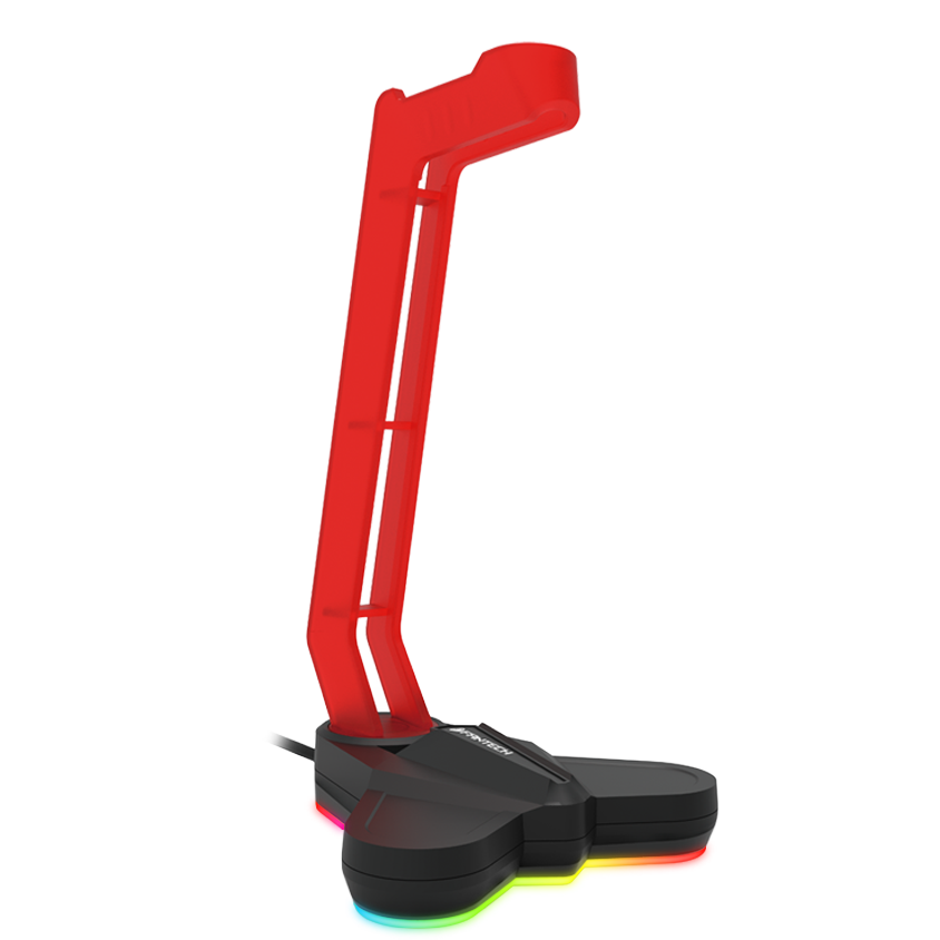 Suporte Fantech Para Headset Tower AC3001S RGB Vermelho