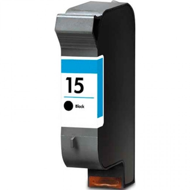 Tinteiro HP Reciclado Nº 15 preto (C6615DE)