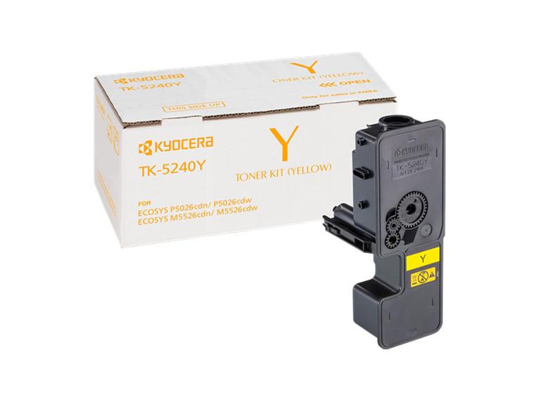 Toner Kyocera Original TK-5240 Amarelo (1T02R7ANL0)