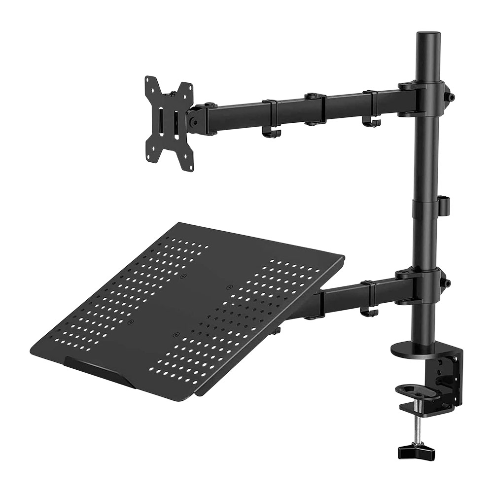 Suporte de Mesa para Monitor + Portátil 1Life spt: 13" - 27"