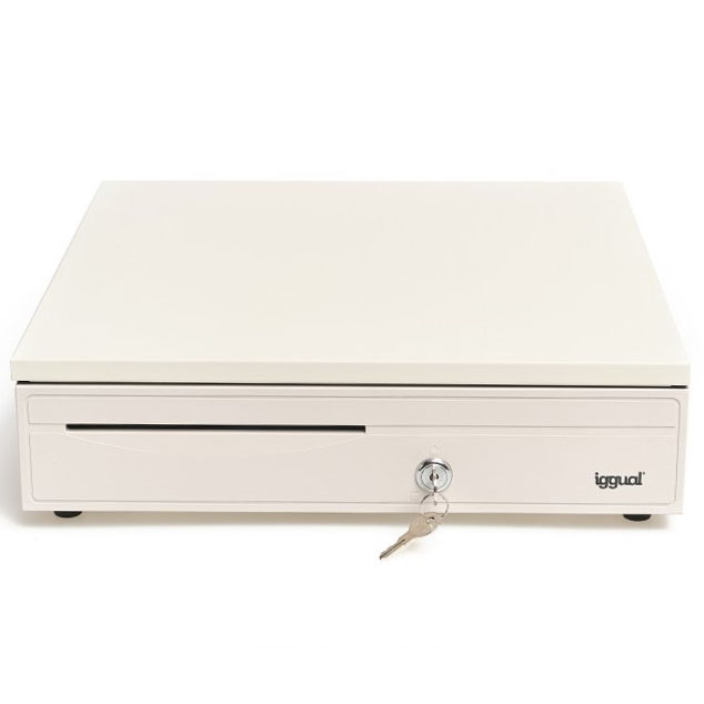 Gaveta de Dinheiro Iggual Iron-30W 42cm RJ-11 Branca