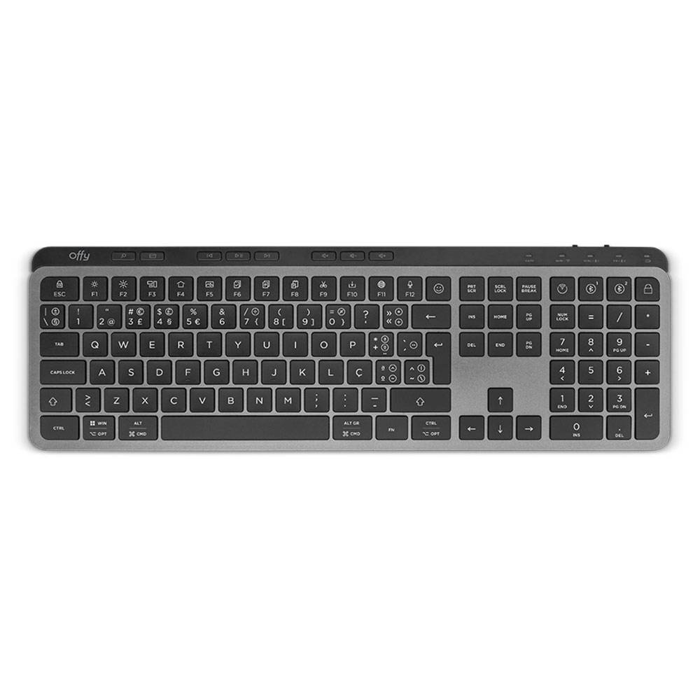 Teclado Offy Flexi Multi-Dispositivo Wireless / Bluetooth (PT)