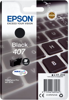 Tinteiro Epson 407 Preto Original (C13T07U140)