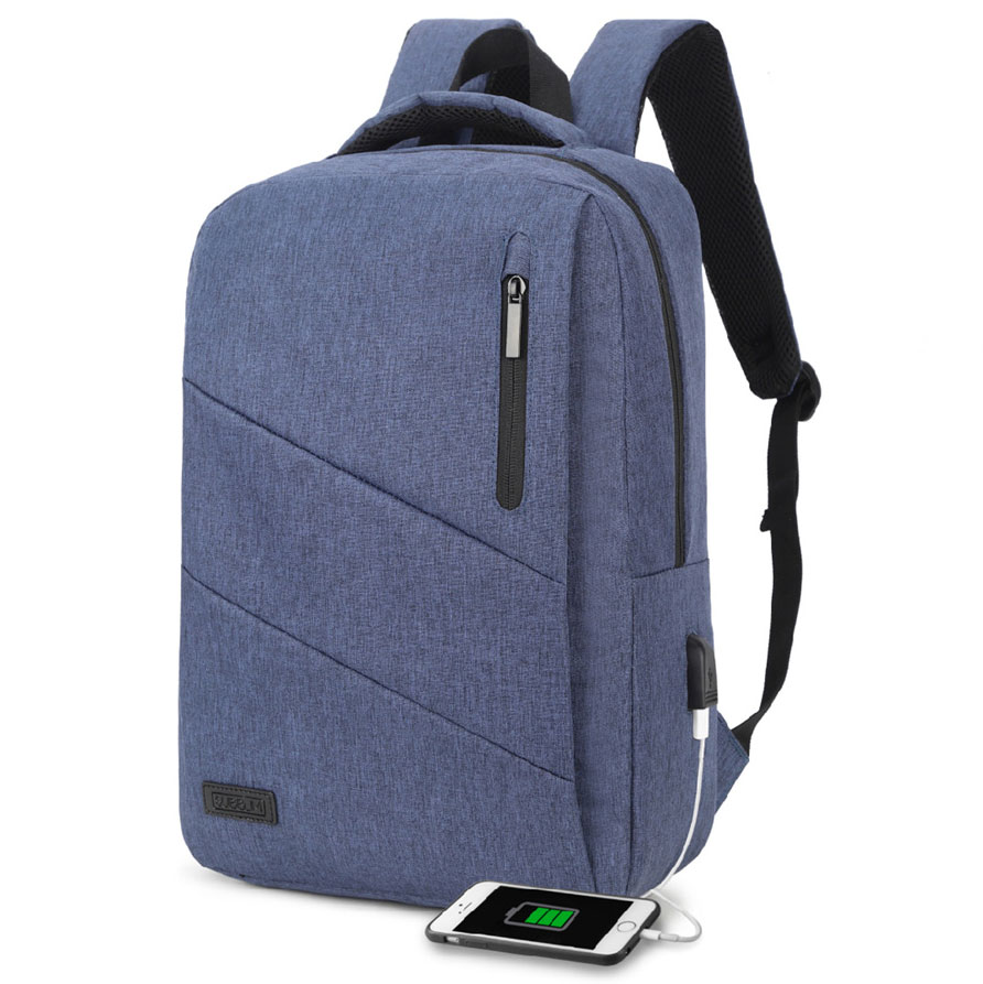 Mochila Subblim City Backpack Azul p/ Portátil 15.6"