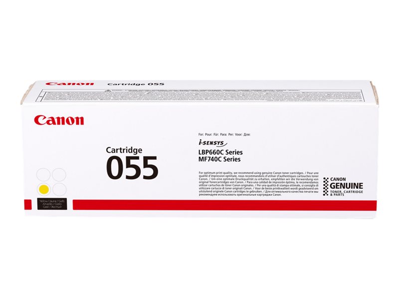 Toner Canon Original 055 Amarelo (3013C002)