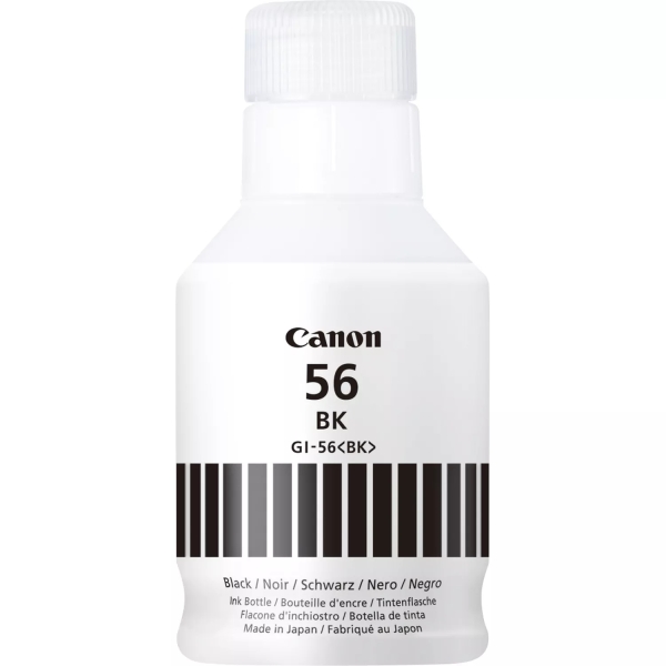 Tinta Canon GI-56BK Original Preto (4412C001)