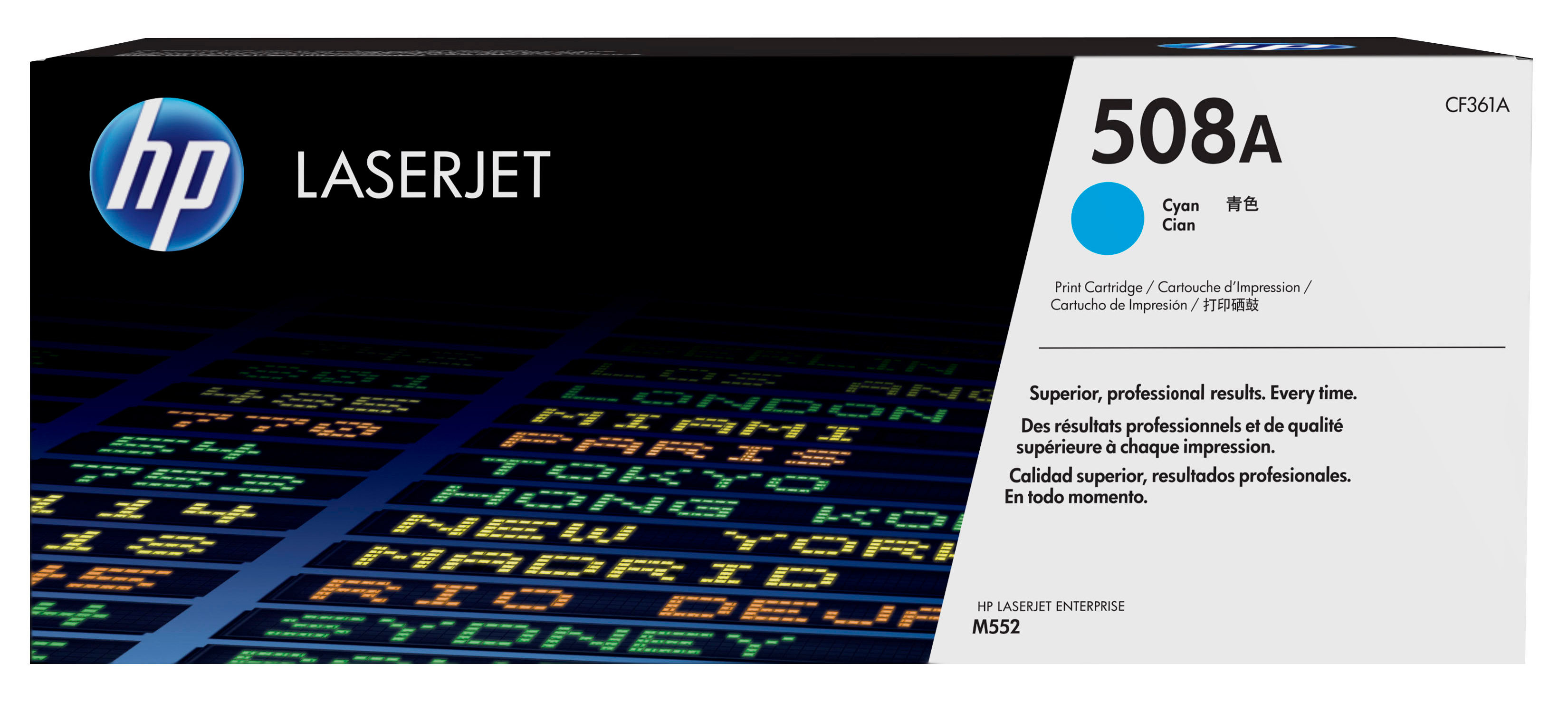 Toner HP LaserJet Original 508A  Azul (CF361A)