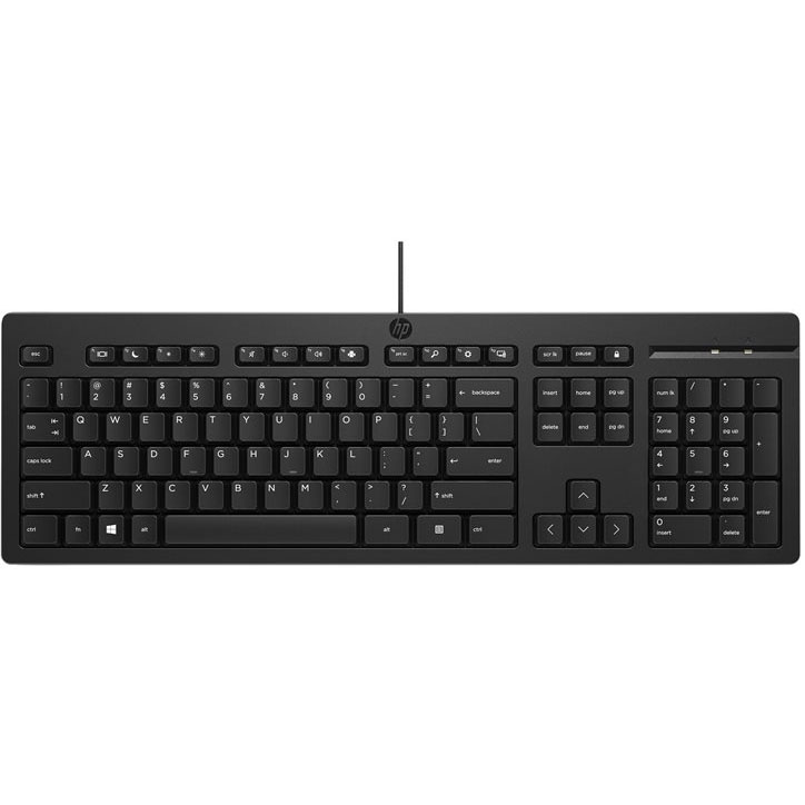 Teclado HP 125 Preto USB