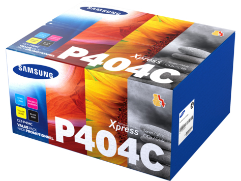 Conjunto 4 Toners Samsung Originais CLT-P404C