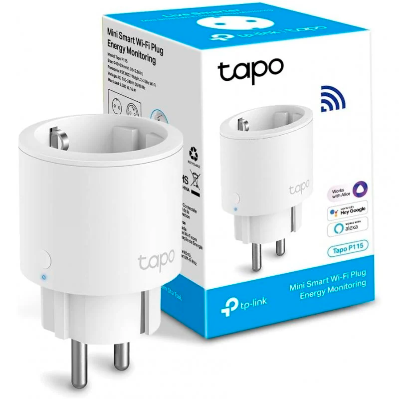 Tomada Inteligente TP-Link Tapo P115 Smart Wi-Fi