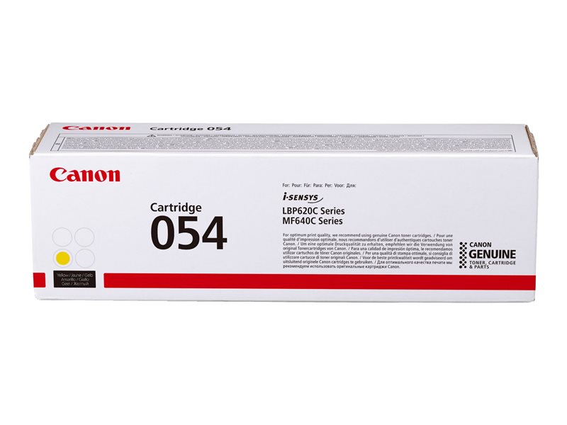 Toner Canon Original 054 Amarelo (3021C002)