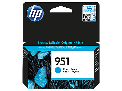 Tinteiro HP 951 Azul Original (CN050AE)