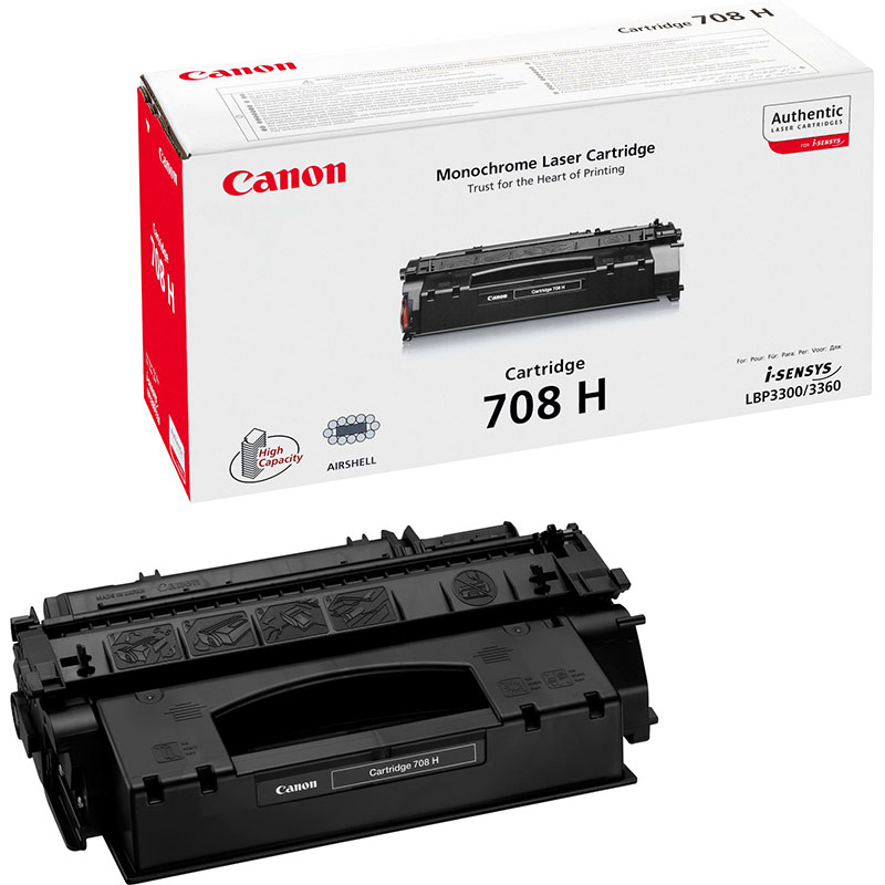Toner Canon Original 708H Preto (0917B002)