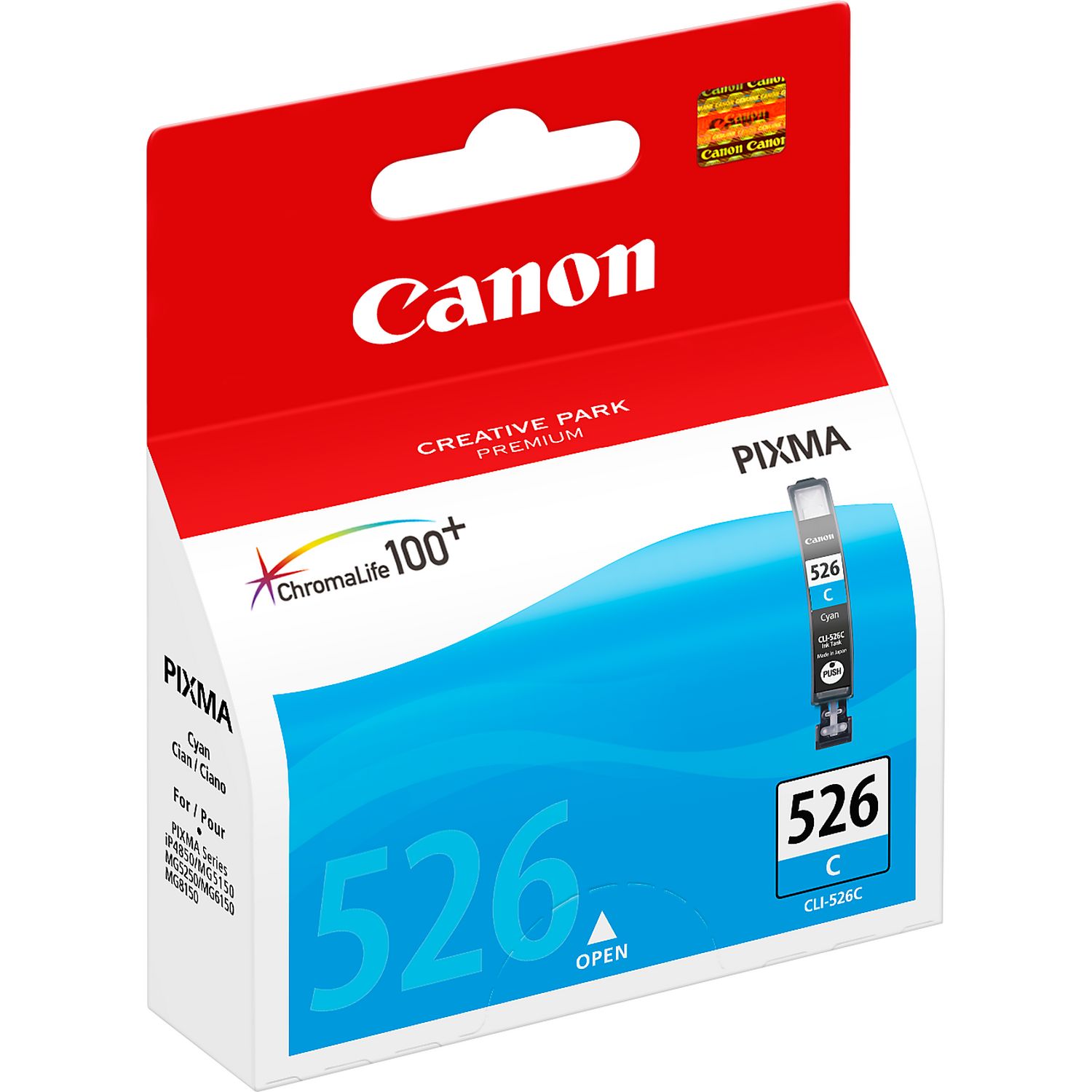 Tinteiro Canon CLI-526 C XL Azul Original (4541B001)