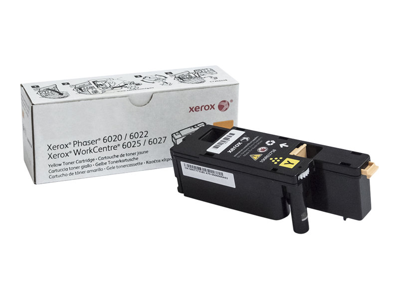 Toner Xerox Workcentre 6025 / 6027 Phaser 6020 / 6022 Amarelo Original 106R02758