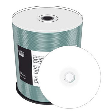 CD-R MediaRange Imprimível 52X - Pack 100