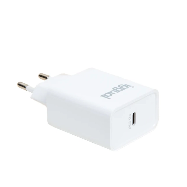 Carregador Rápido QC iggual USB PD Type-C 30W