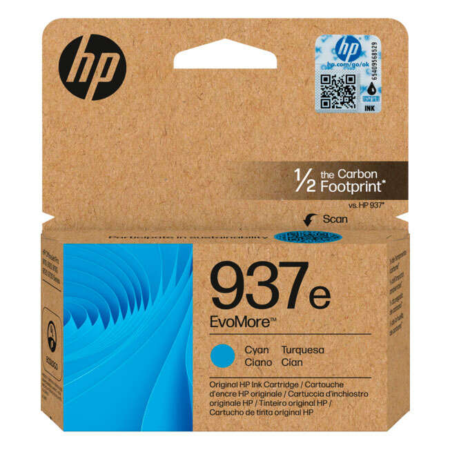 Tinteiro HP 937e XL Azul Original (4S6W6NE)