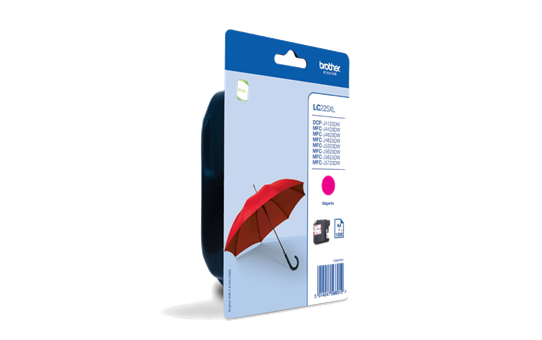Tinteiro Brother Original LC225 XL Magenta (LC225XLMBP)